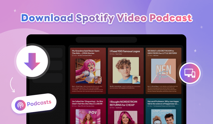 download spotify video podcast