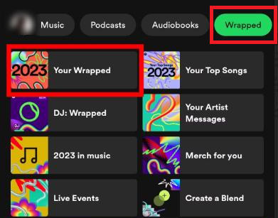 find spotify wrapped on mobile