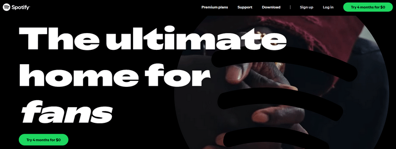 spotify premium free months from spotify