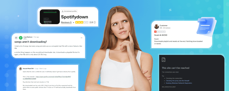 spotifydown not work