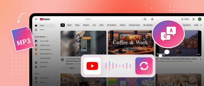 faq about youtube to mp3 download sites