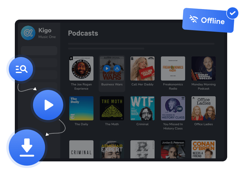 powerful kigo podcast downloader