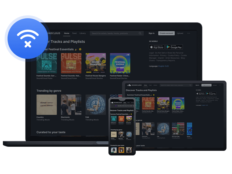enjoy soundcloud songs offline