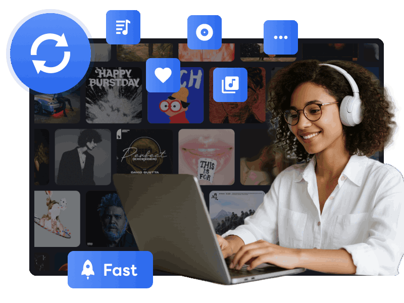 easy, fast and safe playlist transfer