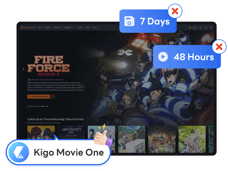 reasons to get kigo Crunchyroll downloader