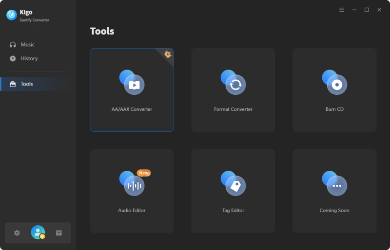 Tools feature