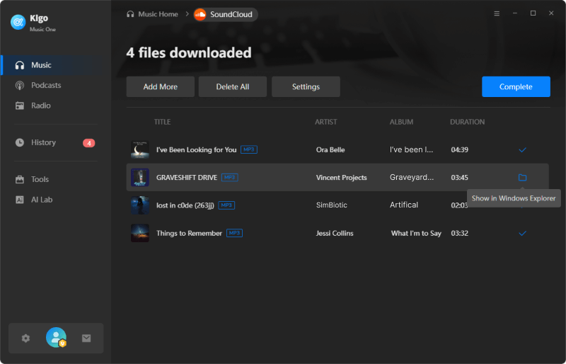 choose soundcloud service